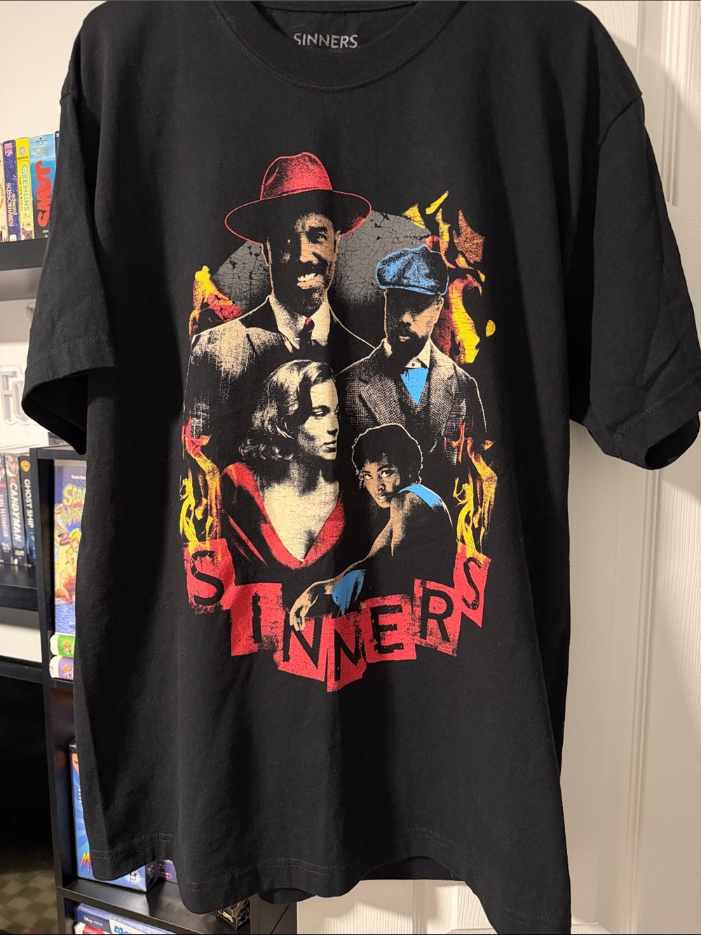 Sinners Black Heavy Weight T-Shirt